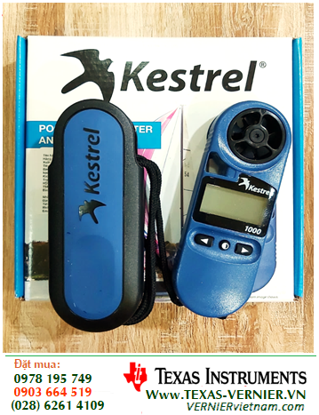KESTREL1000 _Máy đo vi khí hậu và quan trắc thời tiết Kestrel 1000 Wind Meter (Made in USA) | CÒN HÀNG